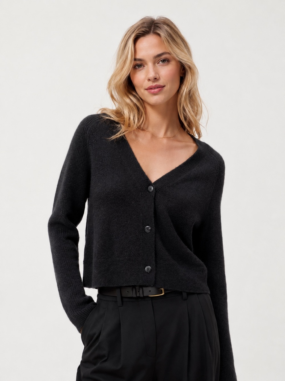 Lululemon 100% Cashmere Cardigan Black Size Medium NWT Sold Out